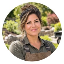 Sample portrait of Maria R., a landscaping contractor